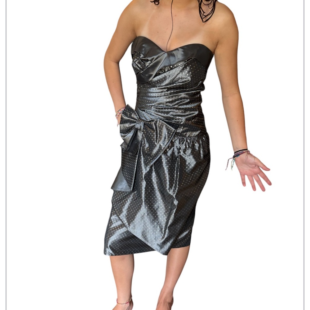Amazing Holt Renfrew vintage 80s glam dress
